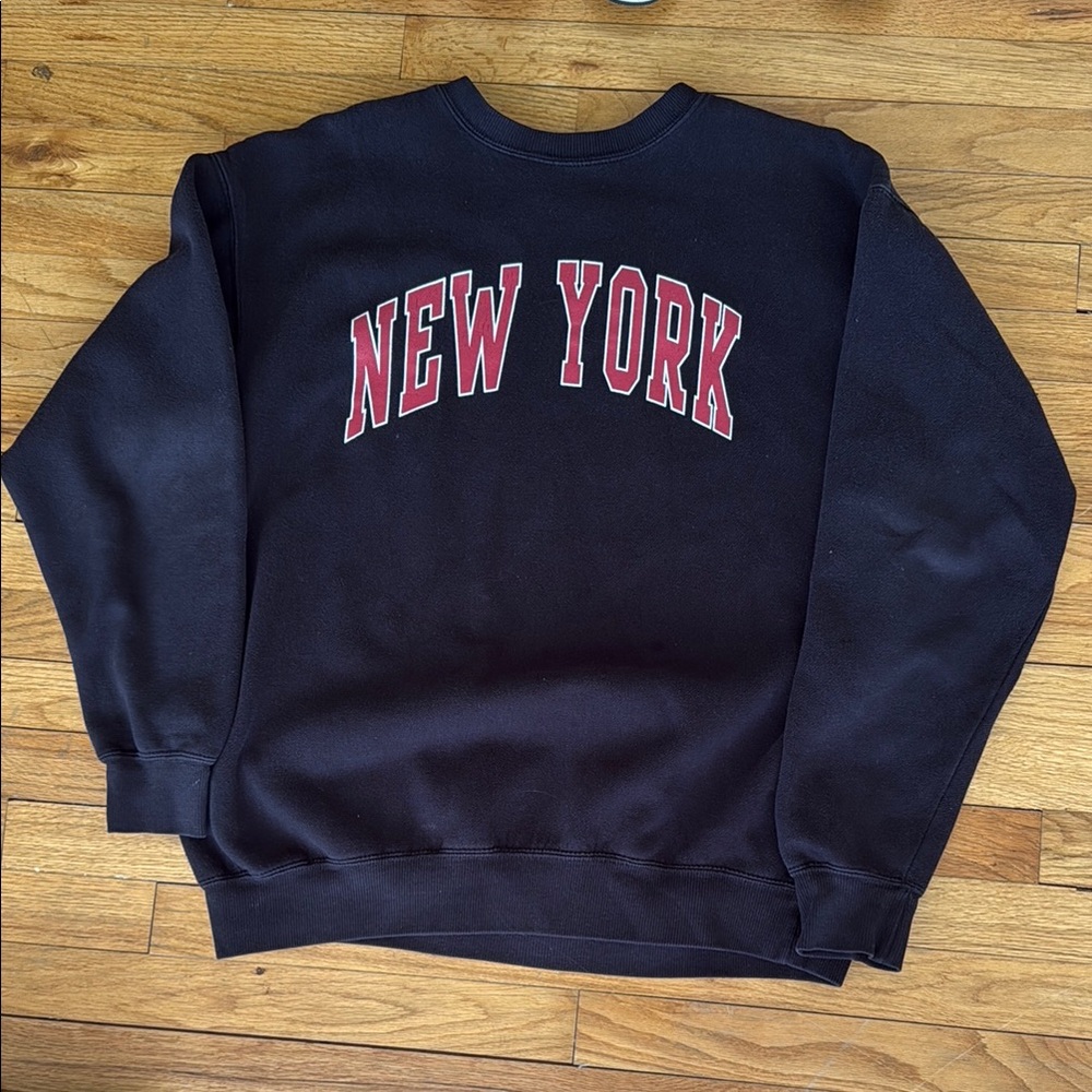 Brandy Melville Black Crew Neck Sweater
